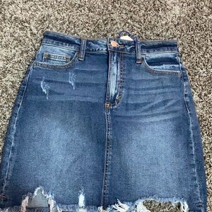 Jean skirt